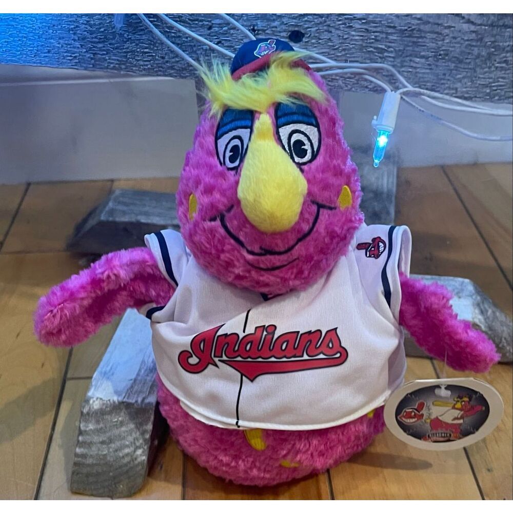 New MLB Cleveland Indians Slider Hand Puppet by Bleacher Creatures
